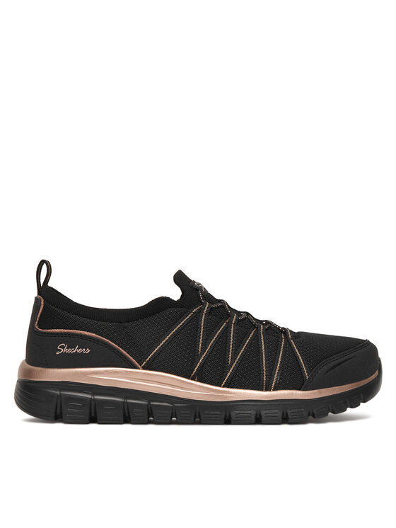 Skechers Skechers Снікерcи Graceful 100888/BKRG Чорний