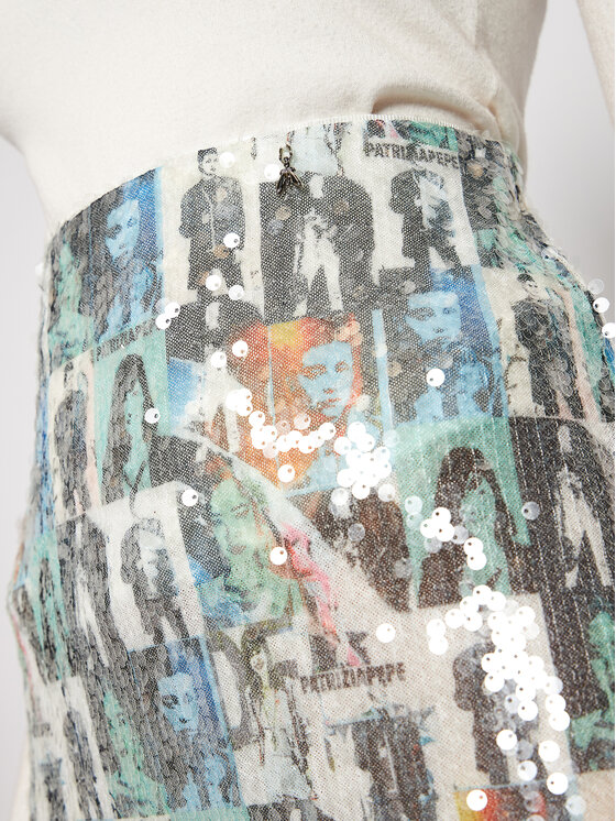 Patrizia Pepe Patrizia Pepe Gonna a matita 8G0173/A7L9-XU20 Multicolore Slim Fit