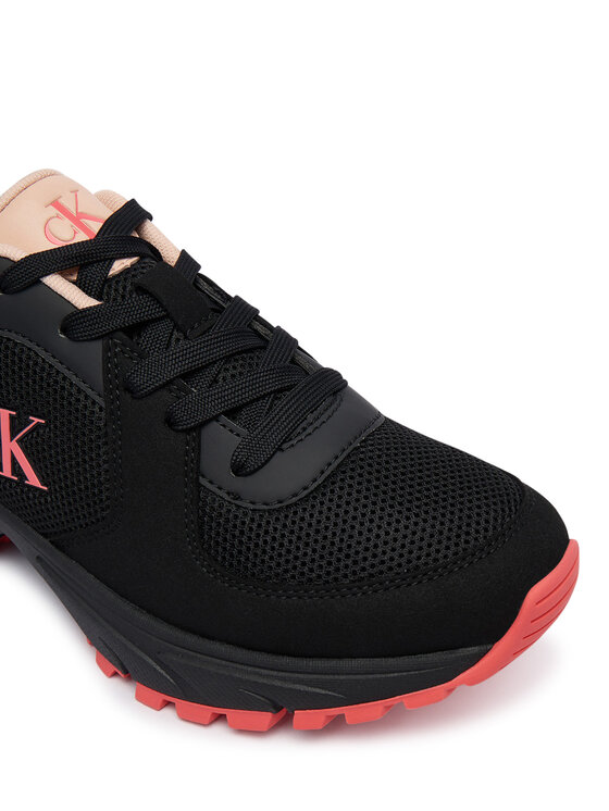 Calvin Klein Calvin Klein Sneakersy Hike Runner Lace Up Su Mesh Wmn HW0HW03440 Černá