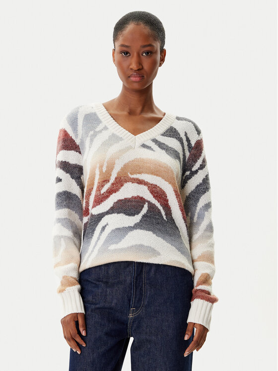 Desigual Desigual Maglione Wasilla 25WWJF21 Multicolore Regular Fit