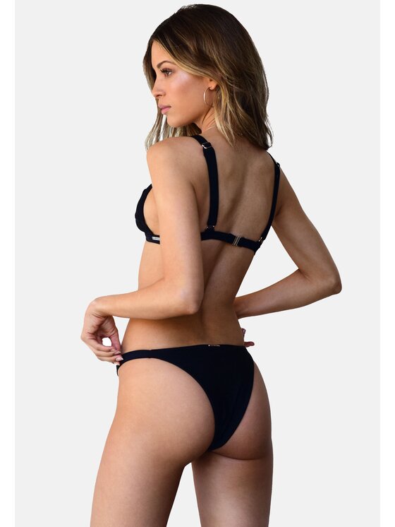 La Michaux La Michaux Bikini pezzo sotto FIERCE Nero