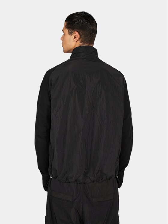 MADE BY SOCIETY MADE BY SOCIETY Kurtka anorak GHOST Hoodie - H17745 Czarny Basic Fit