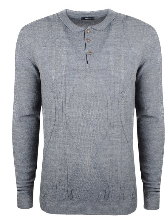 Xagon Xagon Sweter A1908 1J91269 Szary Regular Fit