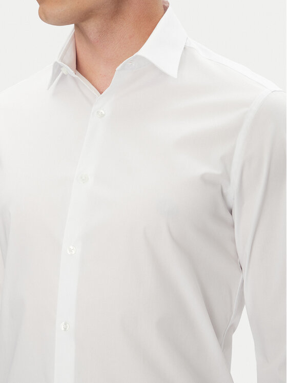 Calvin Klein Calvin Klein Koszula Essential LV019EU000 Biały Slim Fit