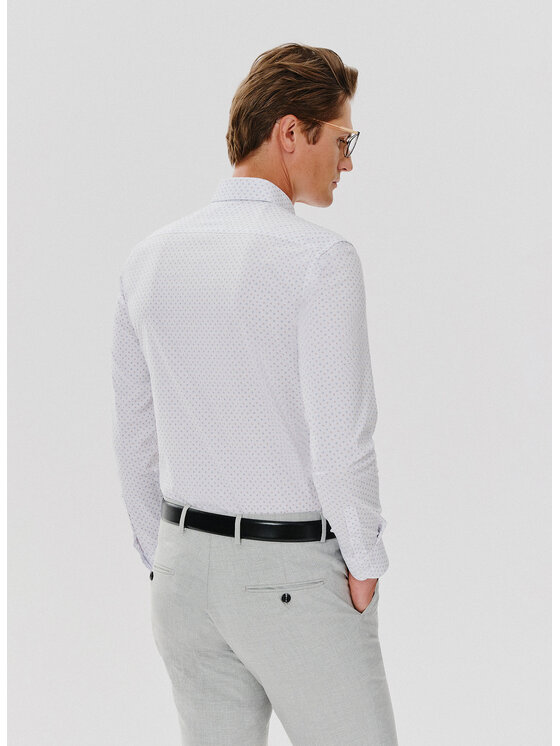 Pako Lorente Pako Lorente Koszula P24WN-1X-007 Biały Slim Fit