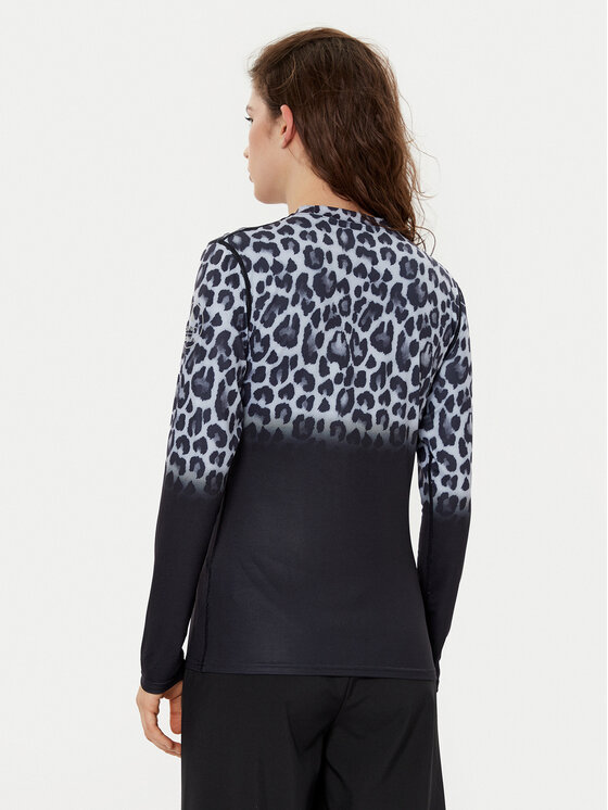 Surfanic Surfanic Bielizna termoaktywna górna SWU2602 Czarny Slim Fit