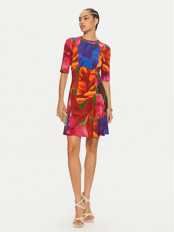 Ted Baker Ted Baker Hétköznapi ruha Vverity 277670 Színes Slim Fit