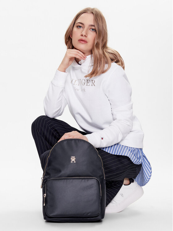 Tommy Hilfiger Tommy Hilfiger Kuprinės Poppy Backpack AW0AW14473 Tamsiai mėlyna