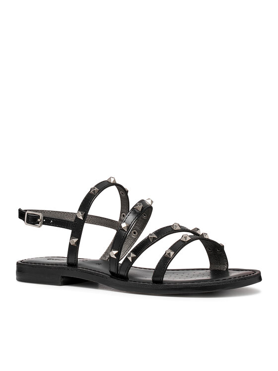 Geox Geox Sandale D Maddalusiac D65YMH 0001J C9999 Negru
