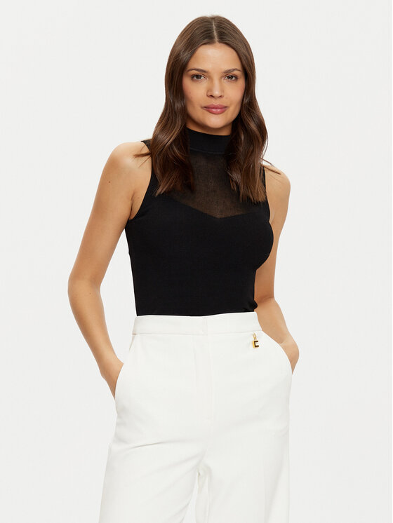 Marciano Guess Top 5RGR20 5817Z Čierna Regular Fit
