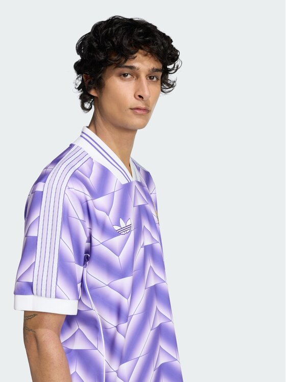 adidas adidas Koszulka techniczna Real Madrid Fioletowy Loose Fit