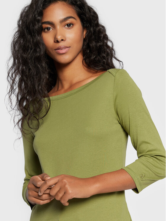 Blusa 3GA2E16A1 Verde Regular Fit