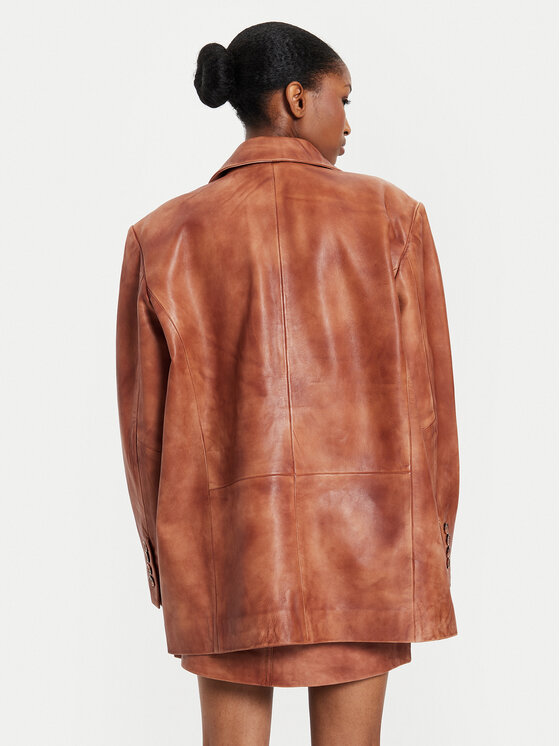 Gestuz Gestuz Zakó Lucina 10909245 Barna Oversize