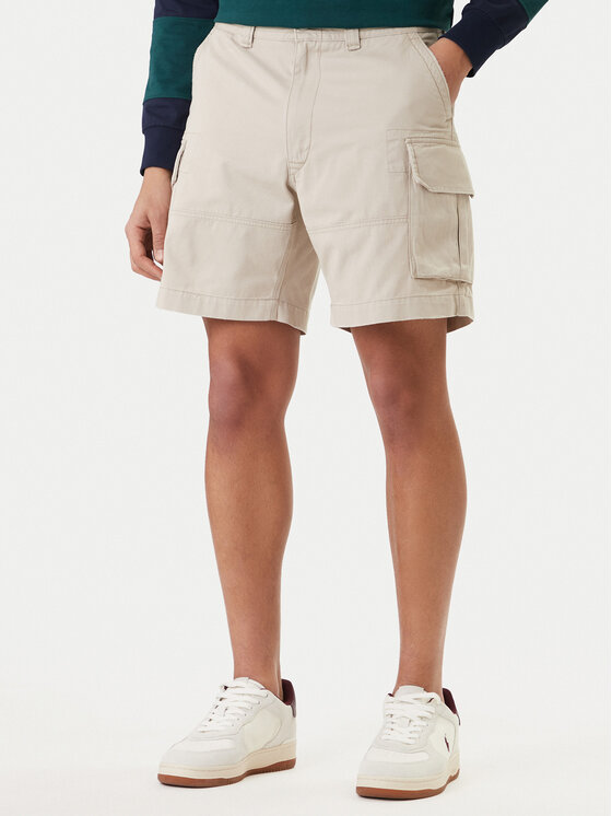Polo Ralph Lauren Pantalon scurți din material 710964027004 Bej Relaxed Fit