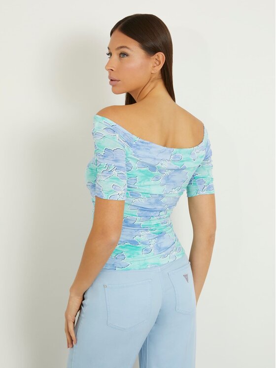 Guess Guess Τοπ 164435 Μπλε Classic Fit
