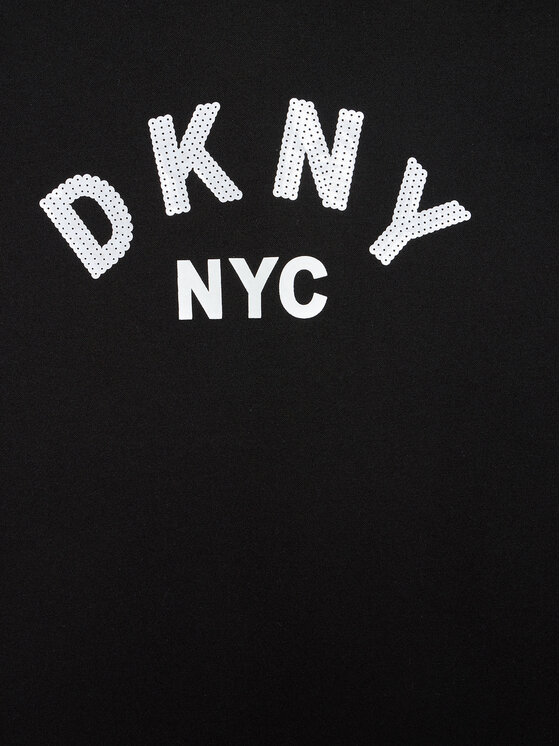DKNY DKNY Sukienka codzienna D32804 D Czarny Regular Fit