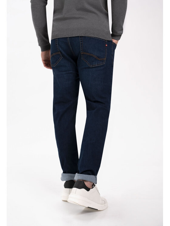Volcano Volcano Jeansy D-LEON 44 Niebieski Regular Fit