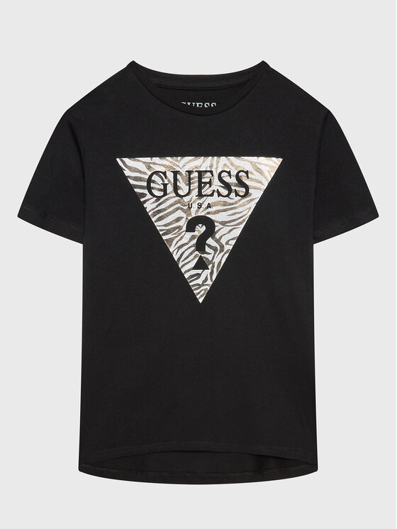 Guess Guess T-shirt J3RI32 K6YW1 Nero Regular Fit