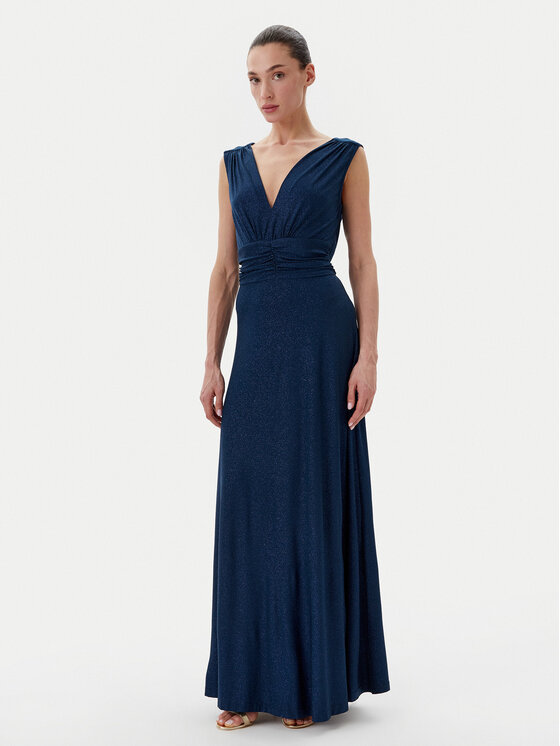 Rinascimento Rinascimento Rochie de seară CFC0122393003 Bleumarin Regular Fit