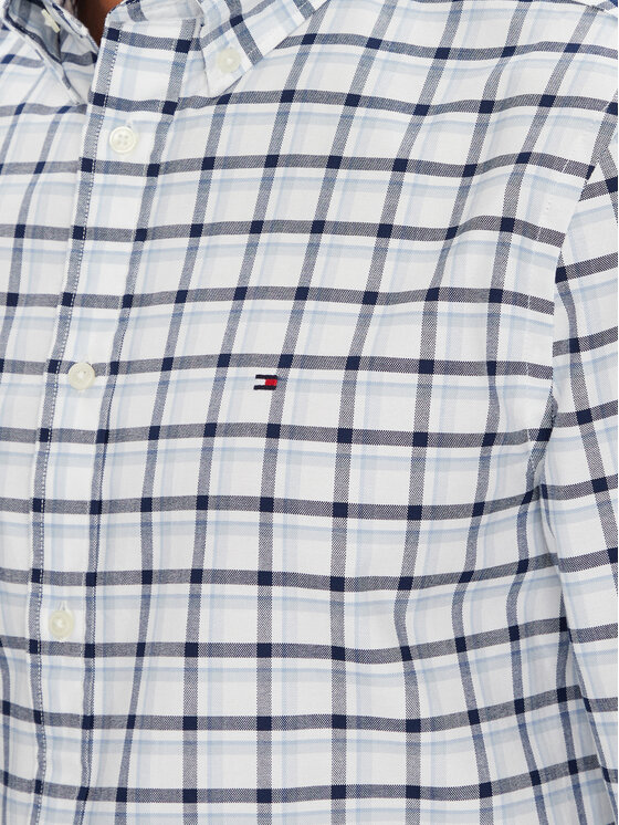 Tommy Hilfiger Tommy Hilfiger Cămașă Heritage Oxford MW0MW39461 Albastru Regular Fit