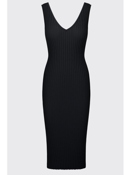 MARI PRETI MARI PRETI Vestito di maglia Serenity Nero Skin Fit