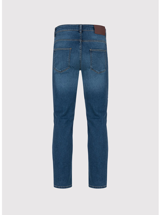 Pako Lorente Pako Lorente Jeansy P25WF-WJ-002 Granatowy Slim Fit