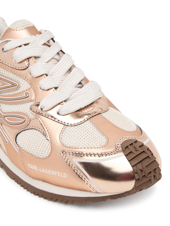 KARL LAGERFELD KARL LAGERFELD Sneakersy Velocette KL63925 Różowe złoto