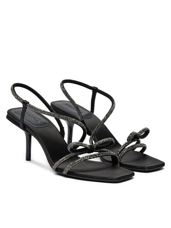 Max Mara Max Mara Basutės Crystalsandal 2424526411600 Juoda