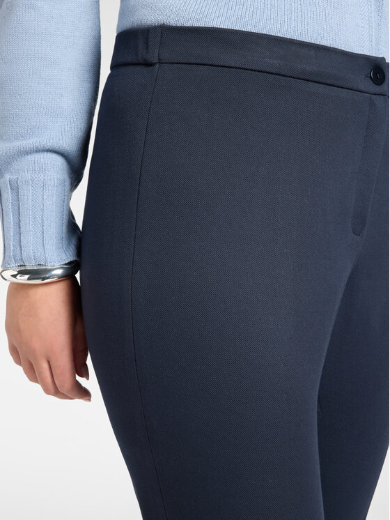 Elena Mirò Elena Mirò Pantaloni di tessuto P803P000578N034 Blu Slim Fit