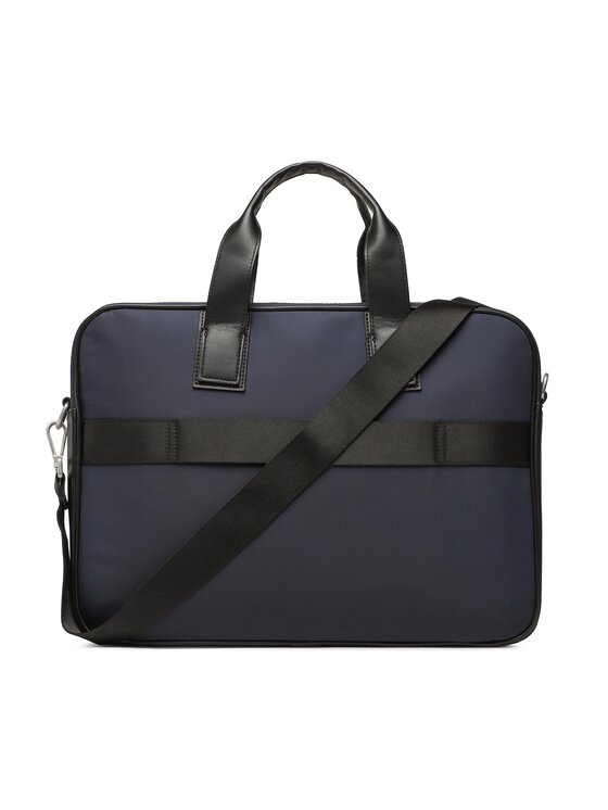 Tommy Hilfiger Tommy Hilfiger Brašna na notebook Central Repreve AM0AM11301 Tmavomodrá