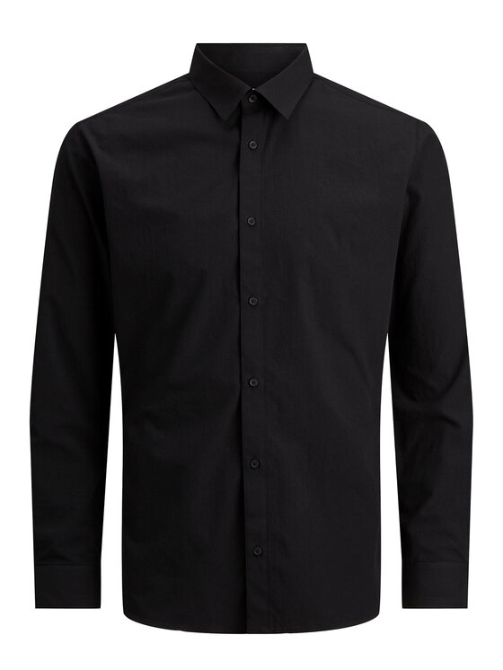 Jack & Jones Jack & Jones Сорочка 12187222 Чорний Slim Fit
