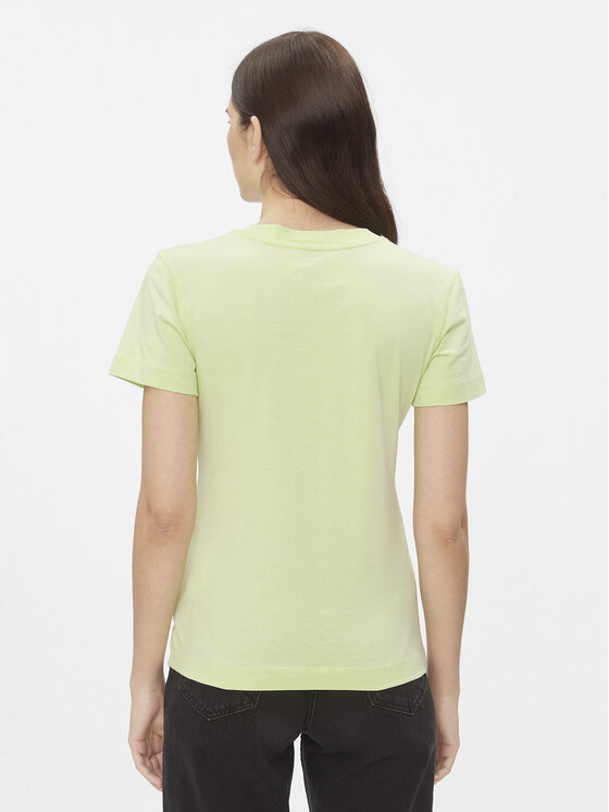 Calvin Klein Jeans Calvin Klein Jeans Majica Monologo J20J222564 Zelena Slim Fit