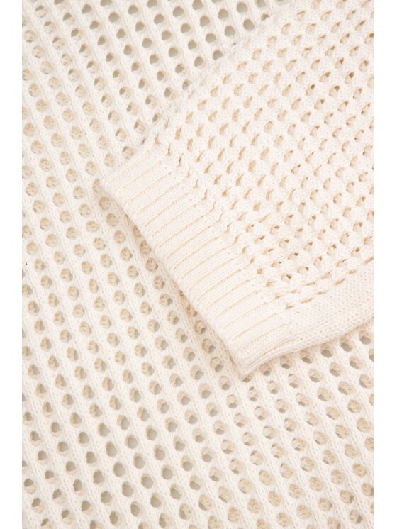 Coccodrillo Coccodrillo Sweter WC6172107CSG-003 Écru Regular Fit
