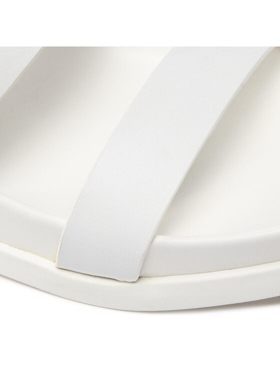 Ciabatte Round Th Footbed Sandal FW0FW06481 Bianco...