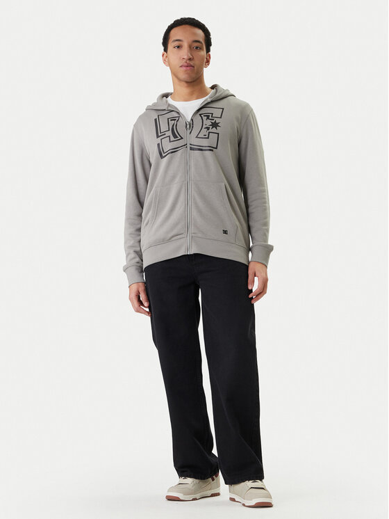 DC Shoes DC Shoes Світшот W126-DCMSS-1006-42X Сірий Regular Fit