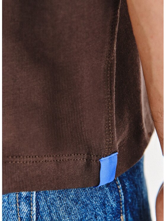 Pako Lorente Pako Lorente T-Shirt U25WB-TT-001 Brązowy Oversize