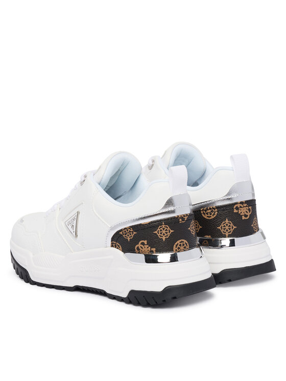 Guess Guess Αθλητικά FLFHEL ELE12 Λευκό