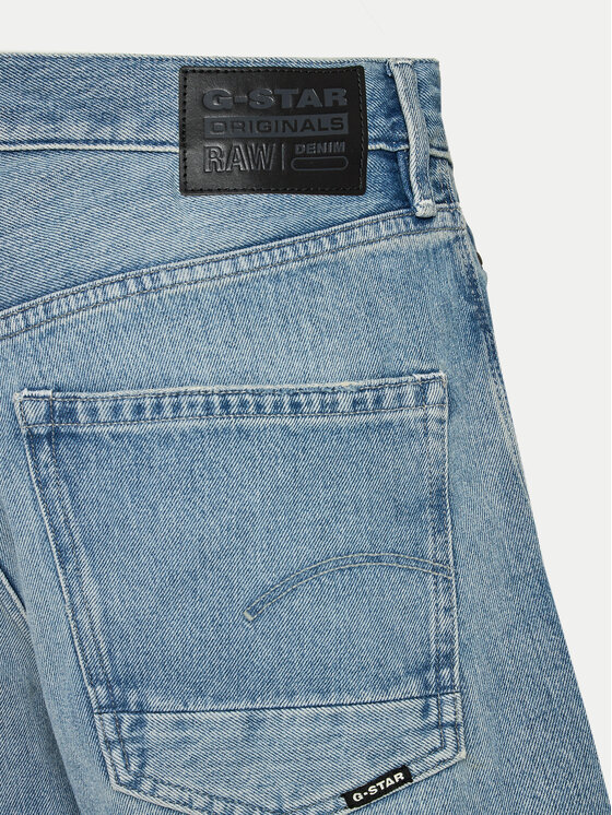 G-Star Raw G-Star Raw Szorty jeansowe Dakota D24411-D436-G671 Niebieski Regular Fit