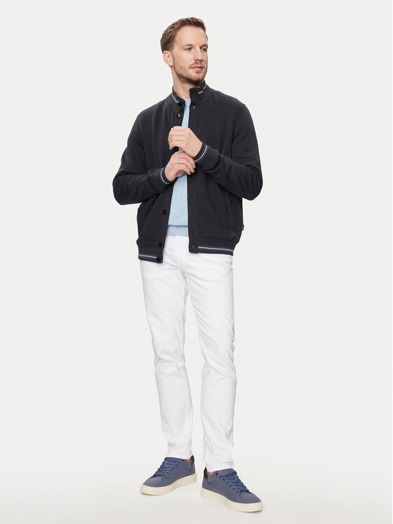 Bugatti Bugatti Sweatshirt 8750 55143A Dunkelblau Regular Fit