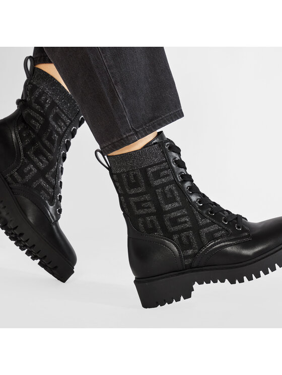 Guess Scarponcini FL5OL3 ELE08 Nero • Modivo.it