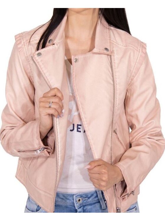 Pepe Jeans Pepe Jeans Bunda pro přechodné období PL401808 321 Růžová Regular Fit
