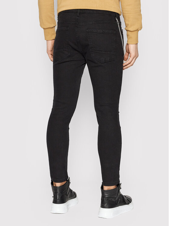 Brave Soul Brave Soul Traperice MJN-DROGO Crna Skinny Fit