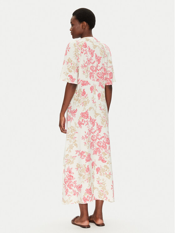Fransa Fransa Rochie de vară 20615458 Écru Regular Fit