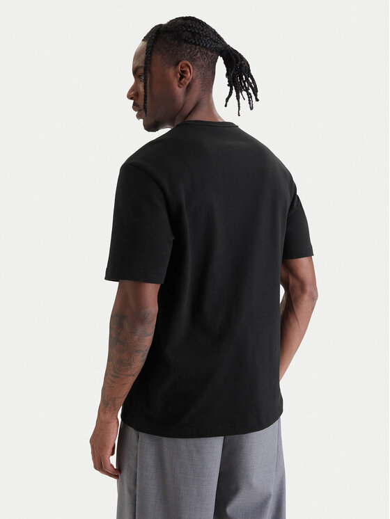 HUGO HUGO T-krekls Dobul 50558407 Melns Relaxed Fit