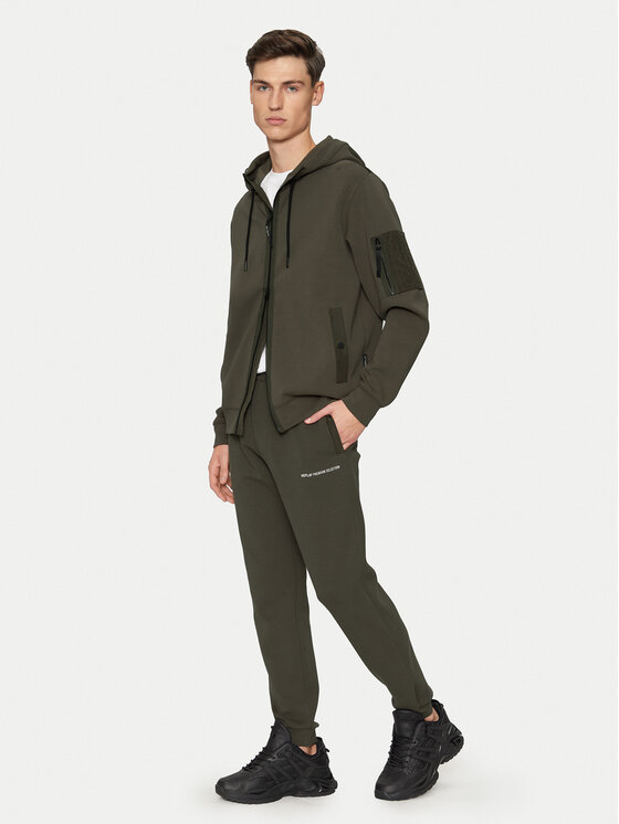 REPLAY REPLAY Спортивні штани M9008 .000.23655 Темно-зелений Regular Fit