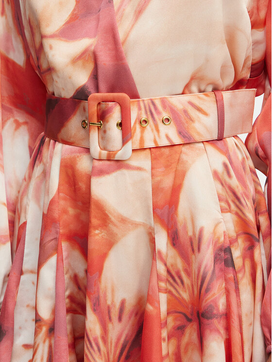 Marciano Guess Marciano Guess Cocktail obleka G6GK58 W2214 Oranžna Regular Fit