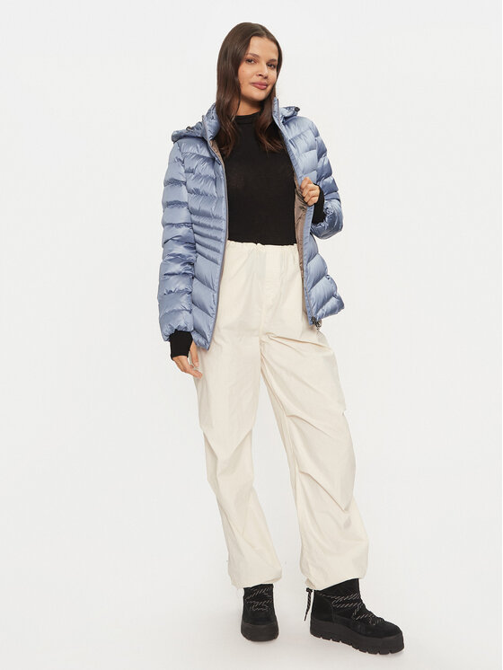 Geox Geox Zimska jakna Zosma W4628Z T2843 F4621 Plava Regular Fit