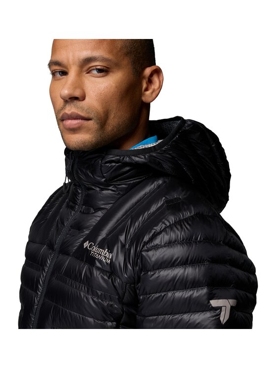 Columbia Columbia Kurtka puchowa 217472 Czarny Regular Fit