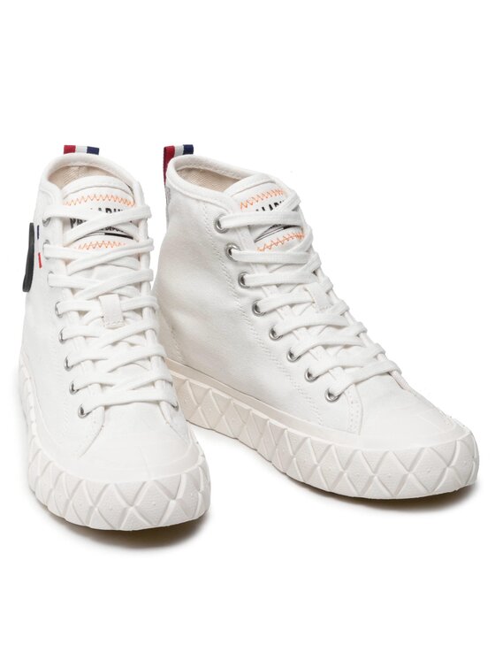 Palladium Palladium Sneakers aus Stoff Ace Cvs Mid U 77015-116-M Weiß