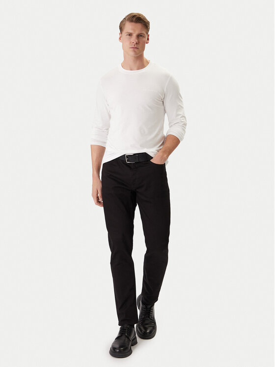 HUGO HUGO Džinsai 50554144 Juoda Regular Fit